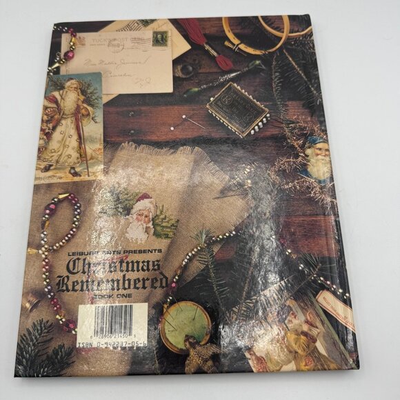 Santa Remembered Cross-Stitch Pattern Book By Leisure Arts Hardcover - Picture 6 of 7